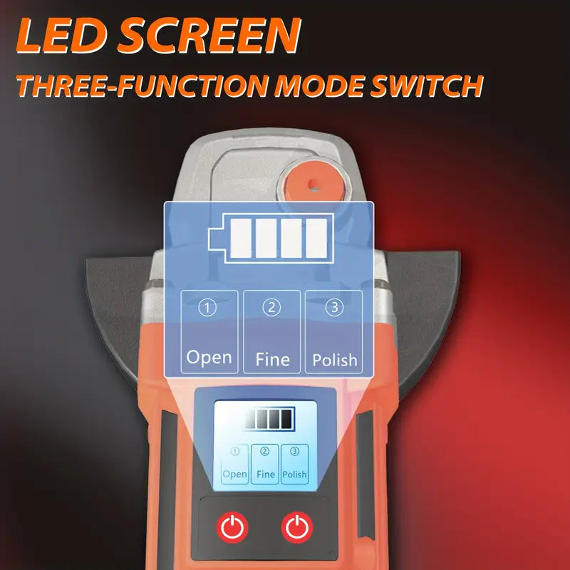 Brushless Motor Angle Grinder Cordless With Battery And Extensive Accessories, A Multi-purpose Machine, No Load Speed: 11000r/min,